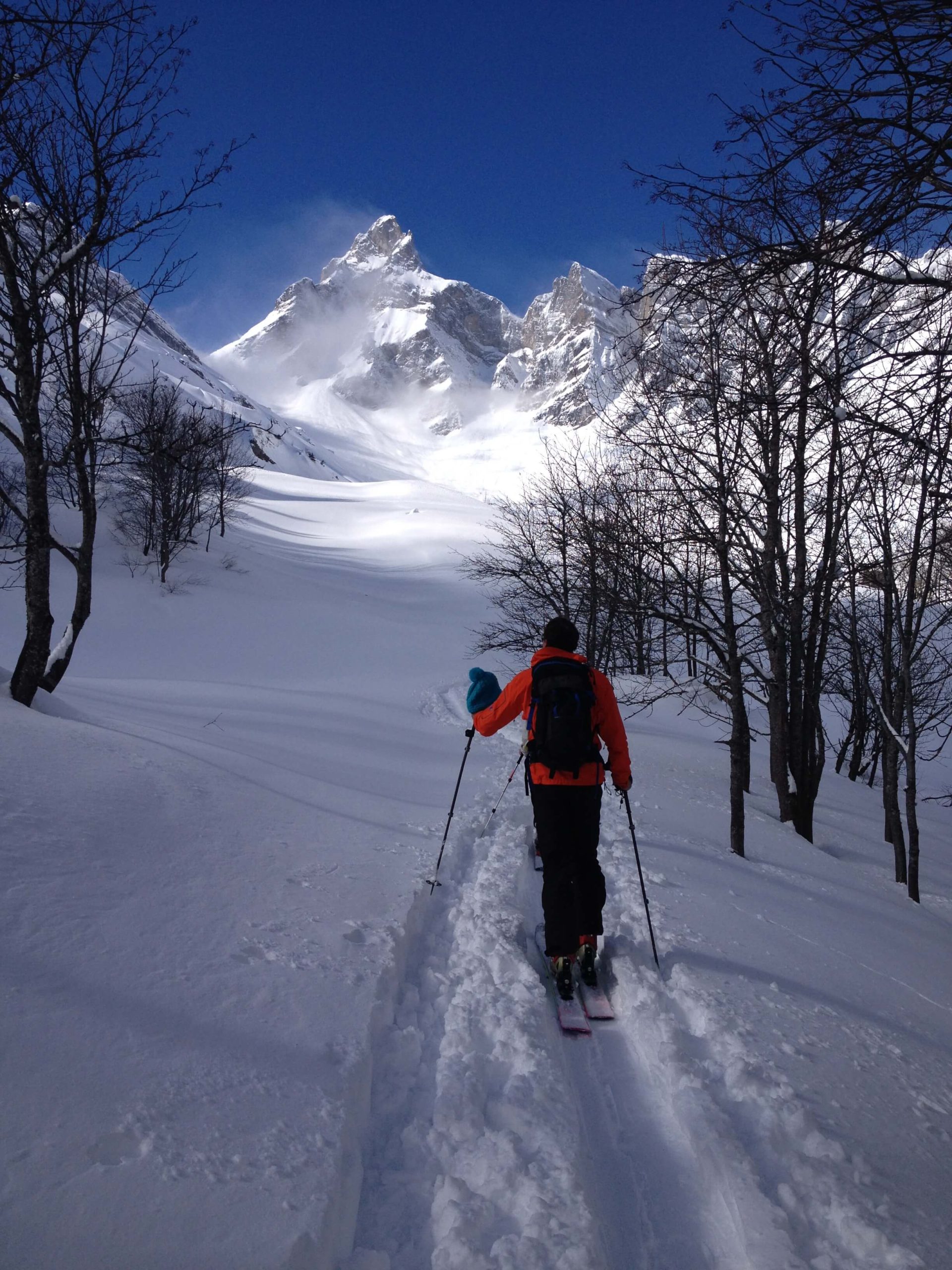 randonnée à ski megève